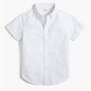 Crewcuts Classic White Button Down Shirt for Kids